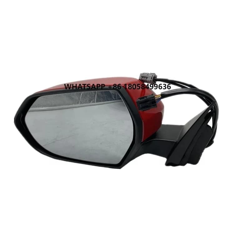 Auto Car Body Parts Car Rearview Mirror Side Mirrors L 10 Plug  Red for FORD Territory JS1-17683-CC76