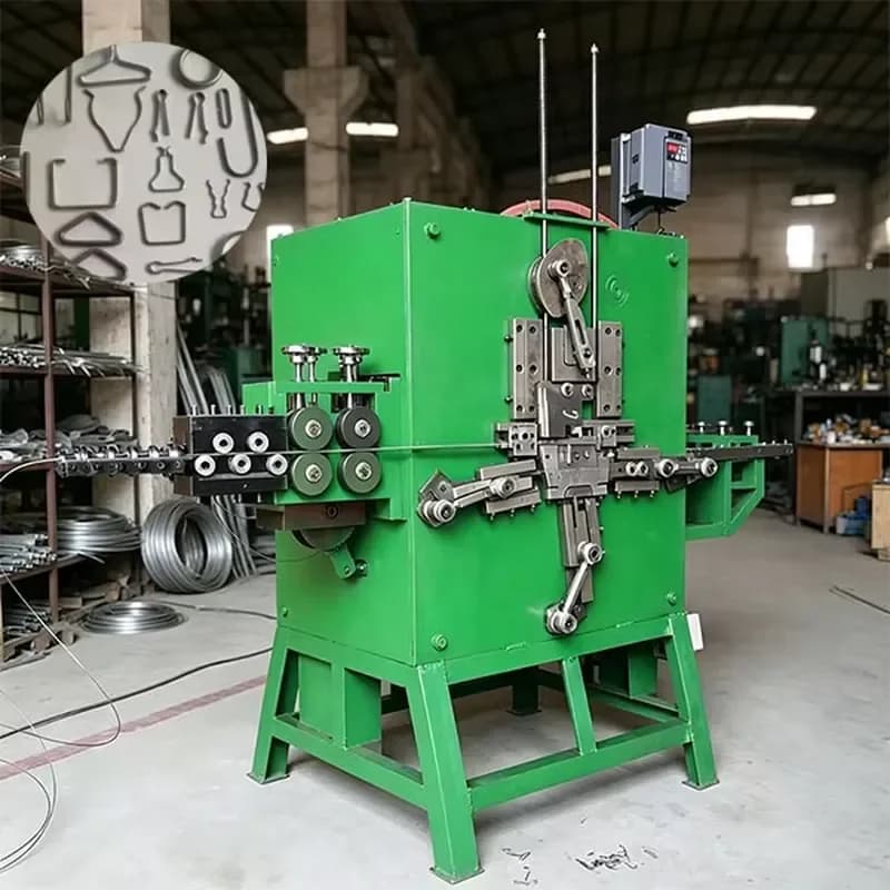 CE Certification High Speed S Shape D Shape Buckle Forming Machine 380V Automatic Metal Wire Buckle Bending Machine