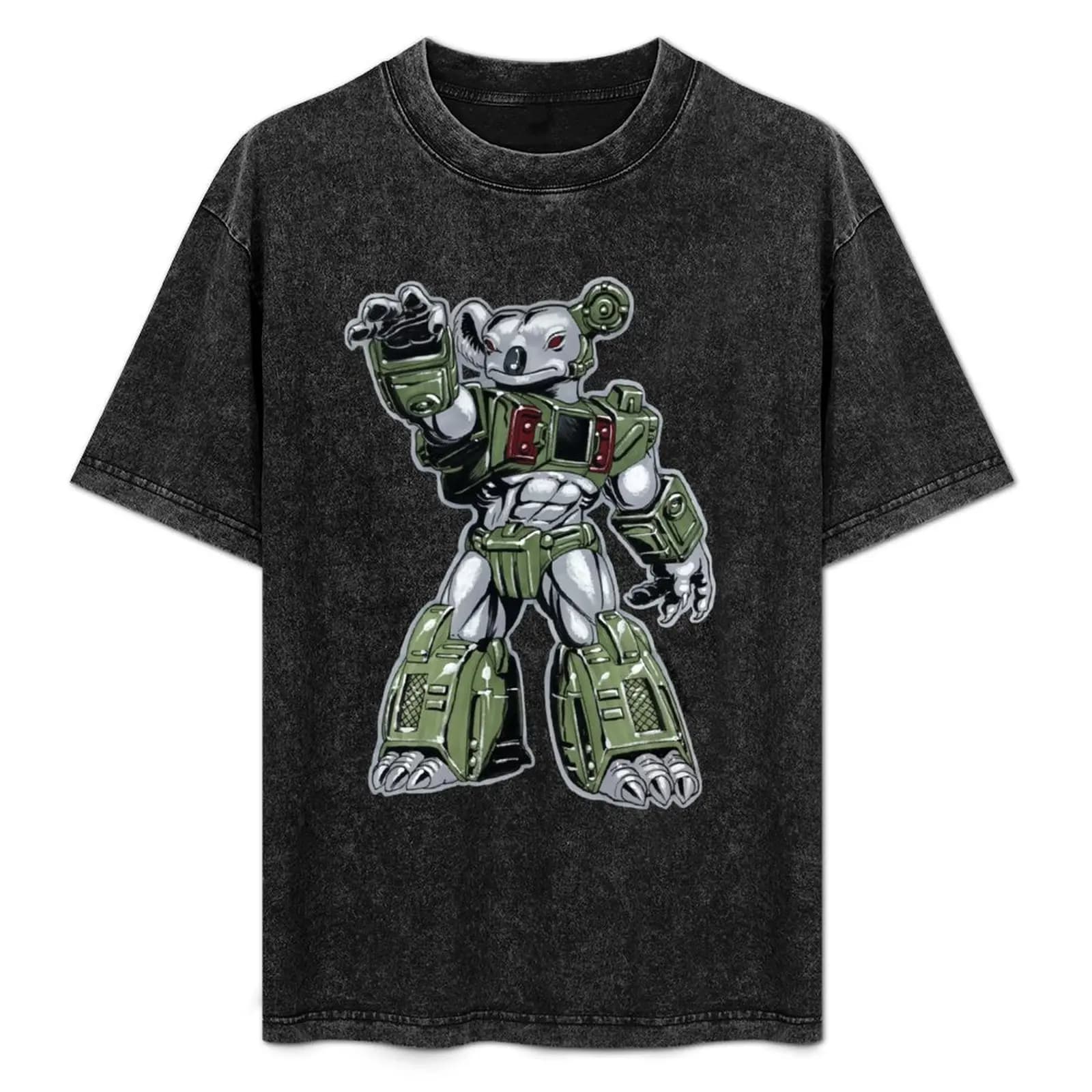 Warrior Koala T-Shirt Fashion Casual Short Sleeve T-Shirt