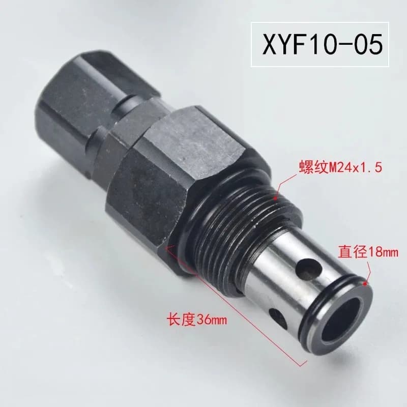 1PC For Thread Insertion Pilot Relief Valve XYF10-05 Safe Overflow