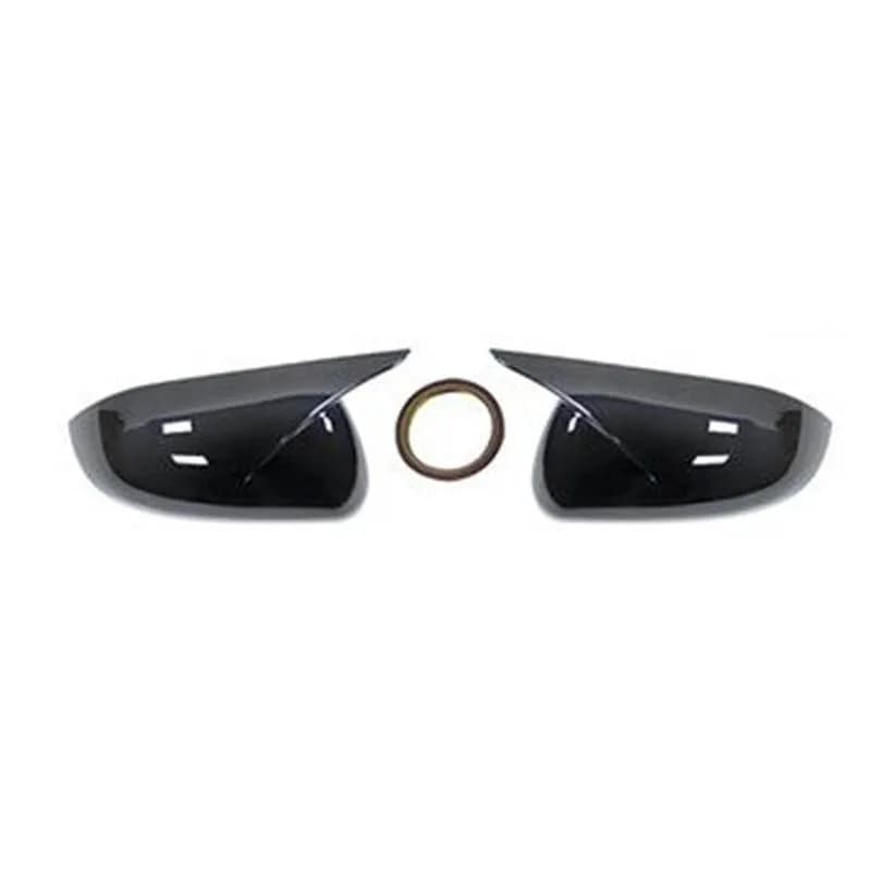 Car Rearview Side Mirror Cover Horn Wing Cap Exterior Case Trim Sticker Carbon  Fit For KIA K2 KX CROSS 2017-2020 RIO 4 2017-202