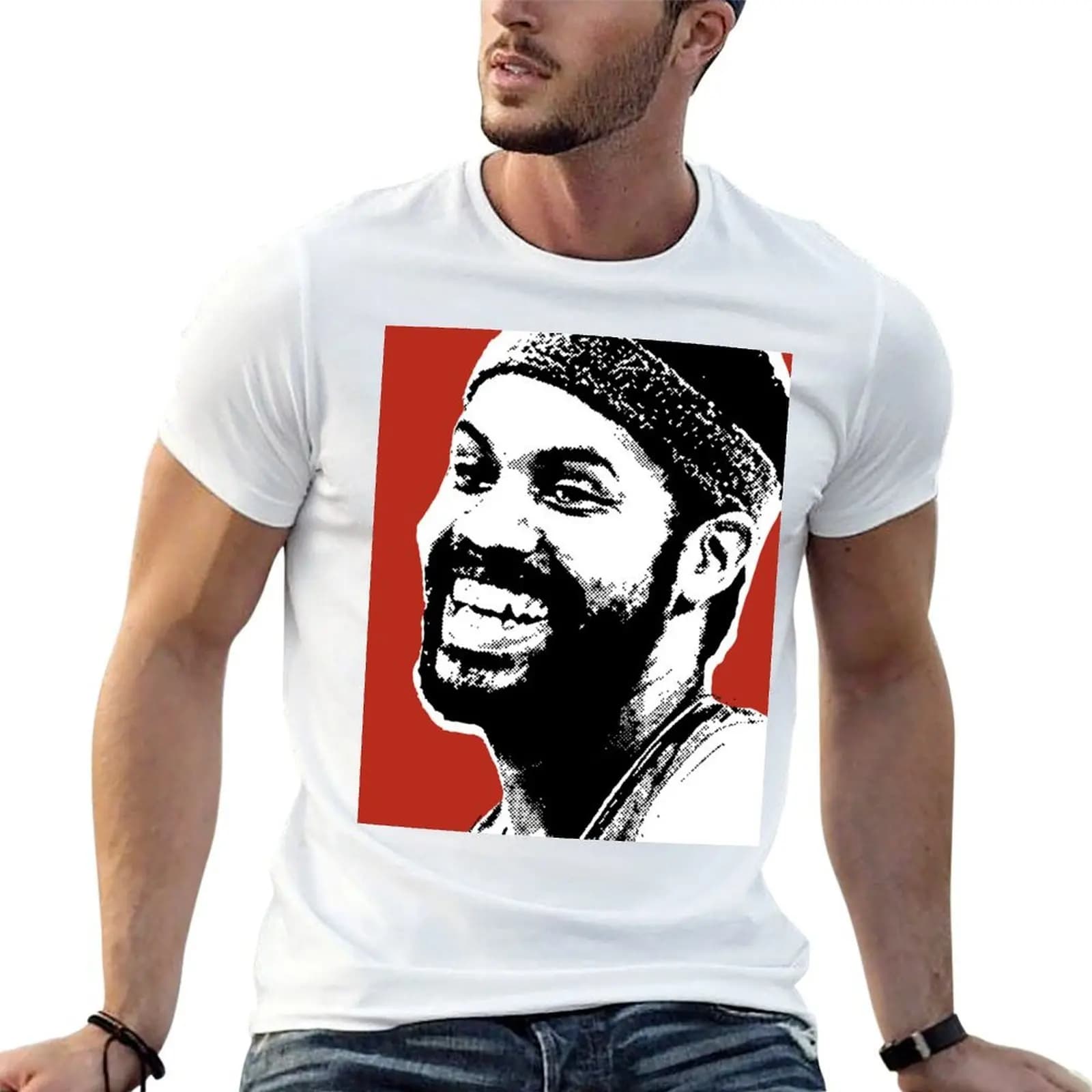 Rasheed Wallace T-Shirt for a boy man t shirt T-shirts for men cotton