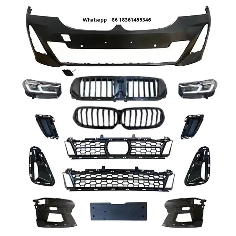 6 Series G32 Old Upgrade to New Lci MT Style BodyKit Bumper Grille Headlight 2017-2020/2021-in up to MT Front Bumper