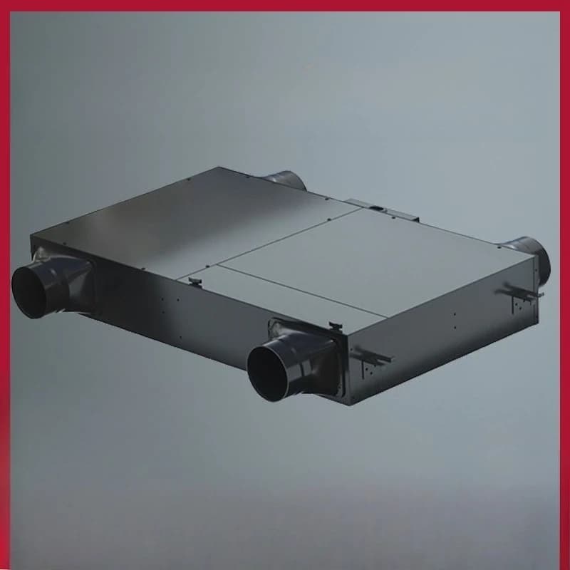 Fresh air system two-way flow household commercial whole-house central ceiling ventilation and ventilator