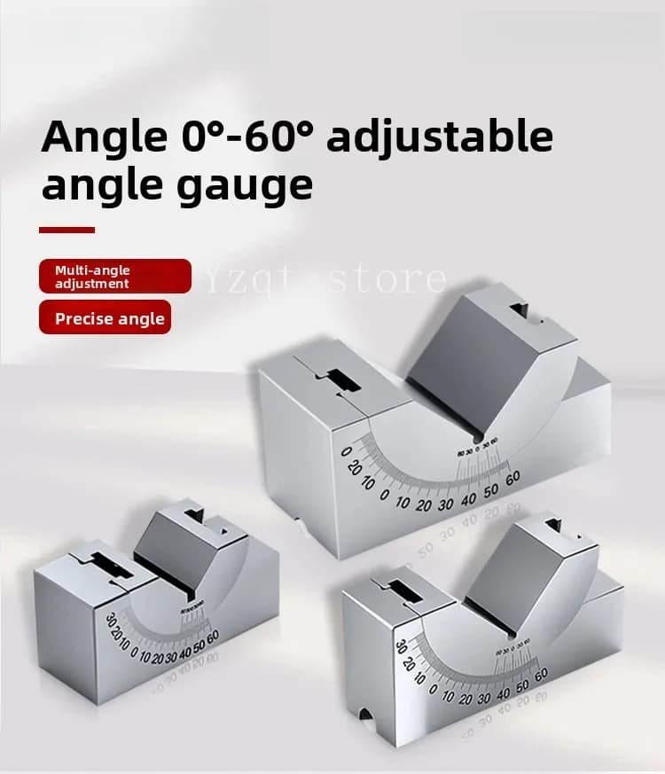 Precision adjustable angle gauge, grinding machine milling machine angle pad V-type pad iron KP25 KP30 KP46 angle gauge