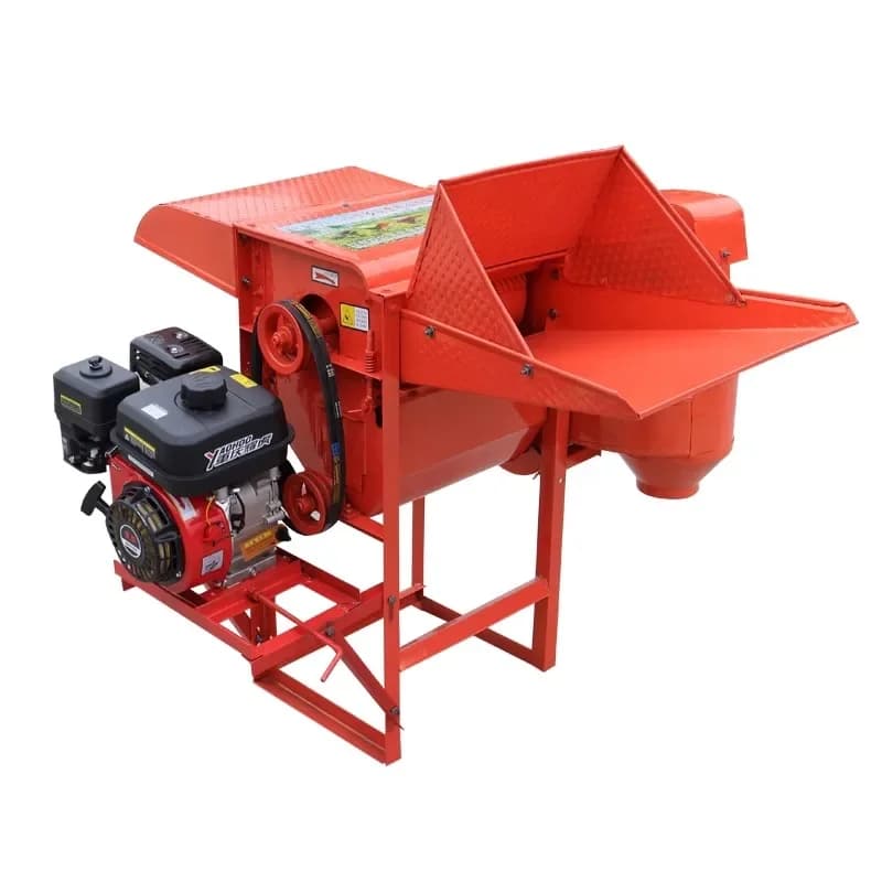 Multifunctional thresher Small agricultural soybean wheat rice sorghum rapeseed rice threshing Household harvester