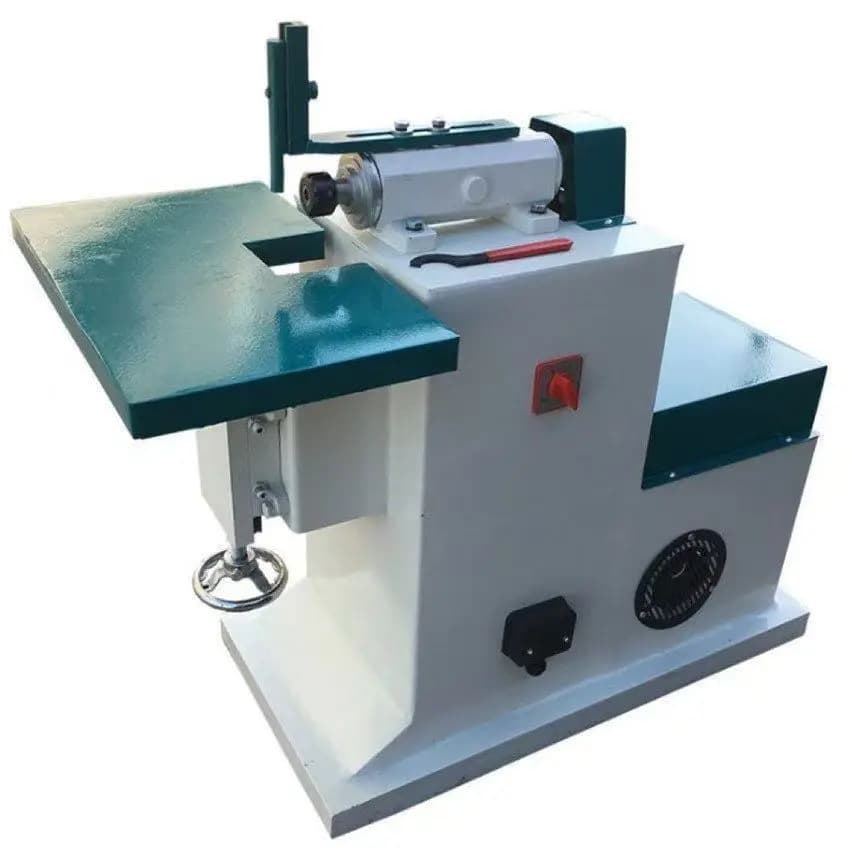 High-Speed 45 Degree Single Axis Spindle Moulder Woodworking Vertical Router Chamfer Shaping Slot Trimming Features