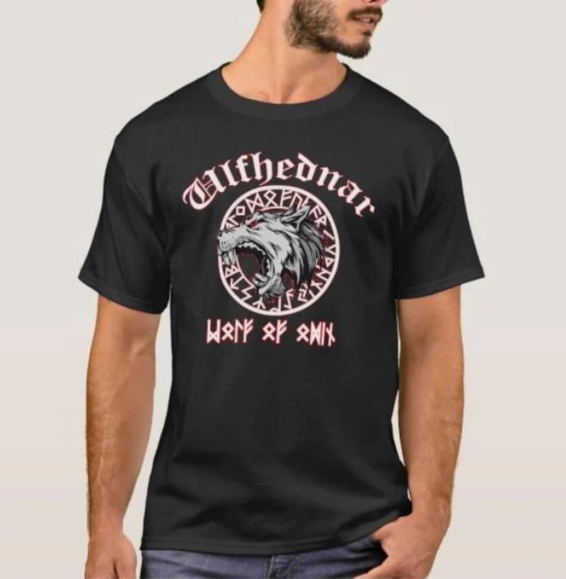 Ulfhednar Wolf of Odin Men T-Shirt Short Sleeve Casual Cotton O-Neck Shirts Size S-3XL