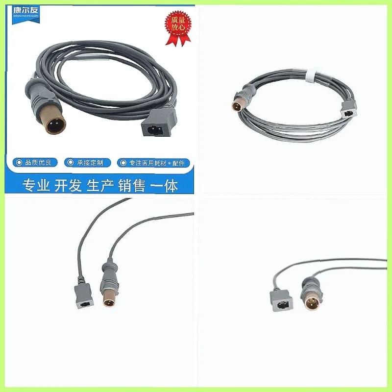 Medical Temperature Probe Cable for M1191A, High Precision Thermometer Sensor Wire, Durable Medical Device Accessory