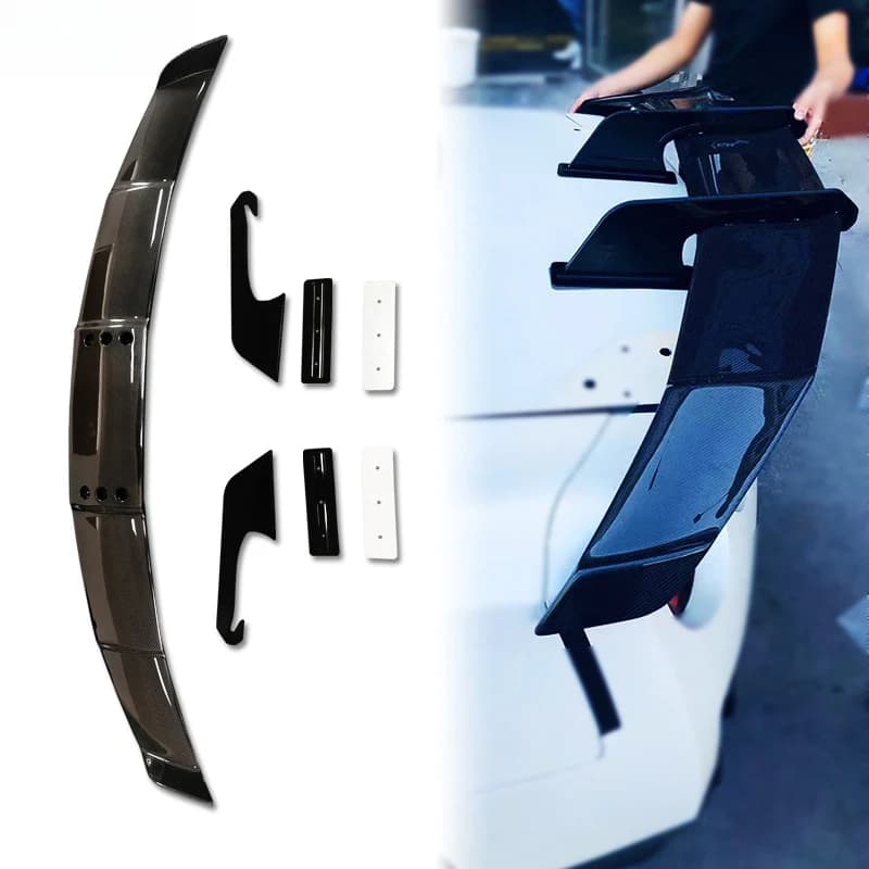 High Quality Carbon Fiber Rear Spoiler Wing for  GTR R35 2008-2018