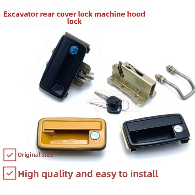 Excavator Parts Suitable for Sany 60/75-8 -9 for XCMG 60/80 for Futian for Lovol 60/65/80 Back Cover Lock Machine Fast Delivery