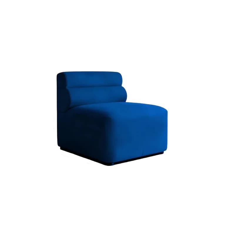 Italian minimalist modular sofa, small apartment living room without armrests combination square sofa
