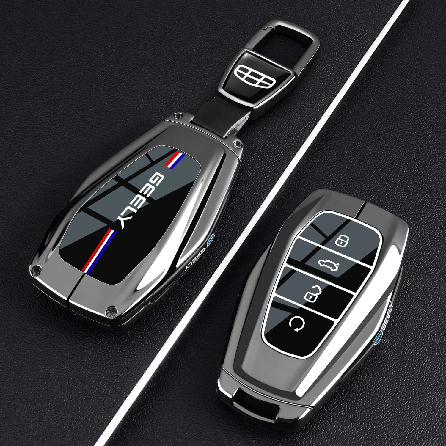 2026 New Geely Haoyue L Key Set 25/26 Happy Joyful Edition Special Automotive Accessories Shell Buckle for Men