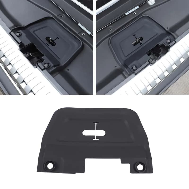1piece set Silicone For Toyota Land Cruiser Prado 250 LC250 2024+ Car Front Cabin Lock Dustproof Protective Pad Car Accessories
