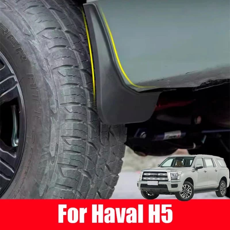For Haval H5 2023 2024 2025 Car MudFlaps Front Rear Mudguards Fender New Upgrade Wheel Protector Splash Guards Auto Accessories