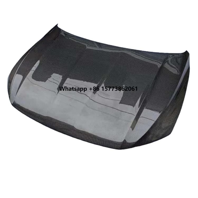 For VW Jetta  gli  2019 Sagitar Carbon Real Carbon Fiber Bonnet Car Engine Hood Cover Bodykit
