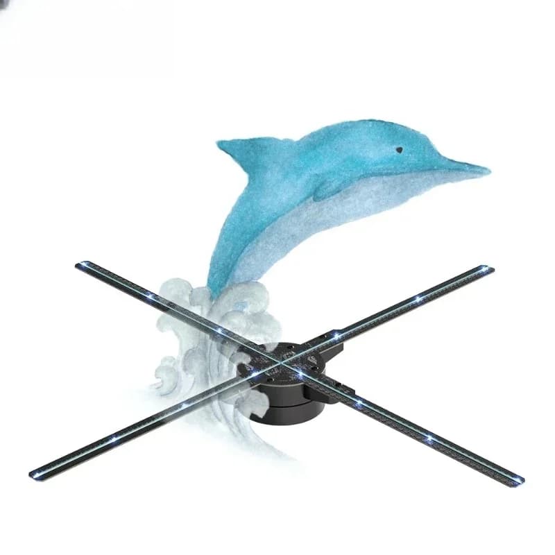 Advertising Player Holographic Projector 3D Holographic Projection 3D Holographic Fan Projector