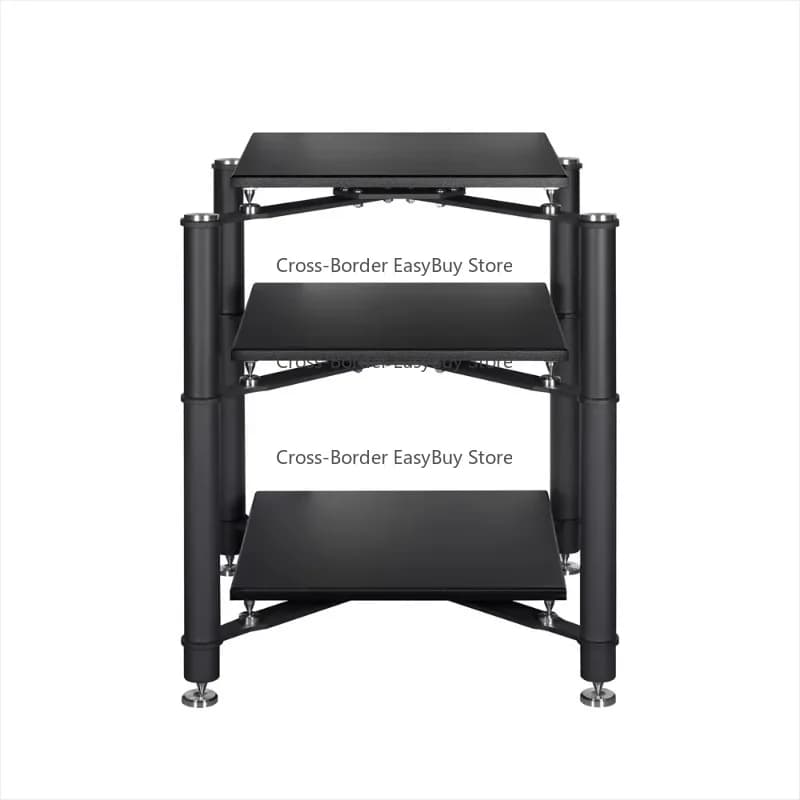 DK-04 Power Amplifier Cabinet Power Amp Stand Cabinet Audio Bracket Shock Absorber Tripod Equipment Stand