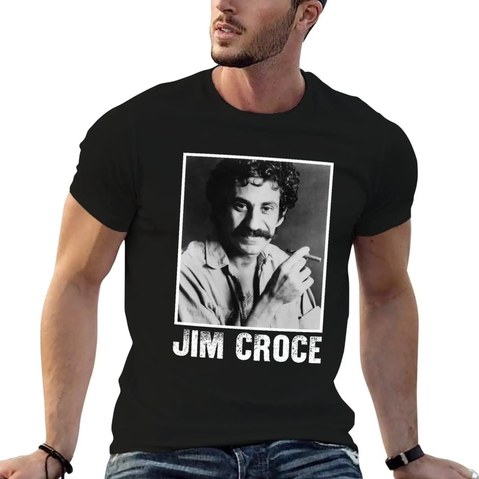 Jim Croce Retro Art Perfect Gift Men Women T-Shirt shirts graphic tees vintage t shirts men