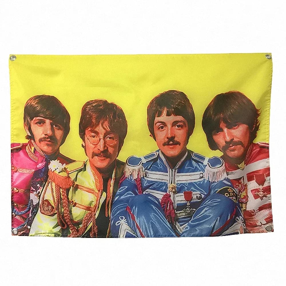 Rock Hip Hop Reggae Posters Banners Music Studio Wall Decoration Hanging Painting Waterproof Cloth Polyester Fabric Flags M1