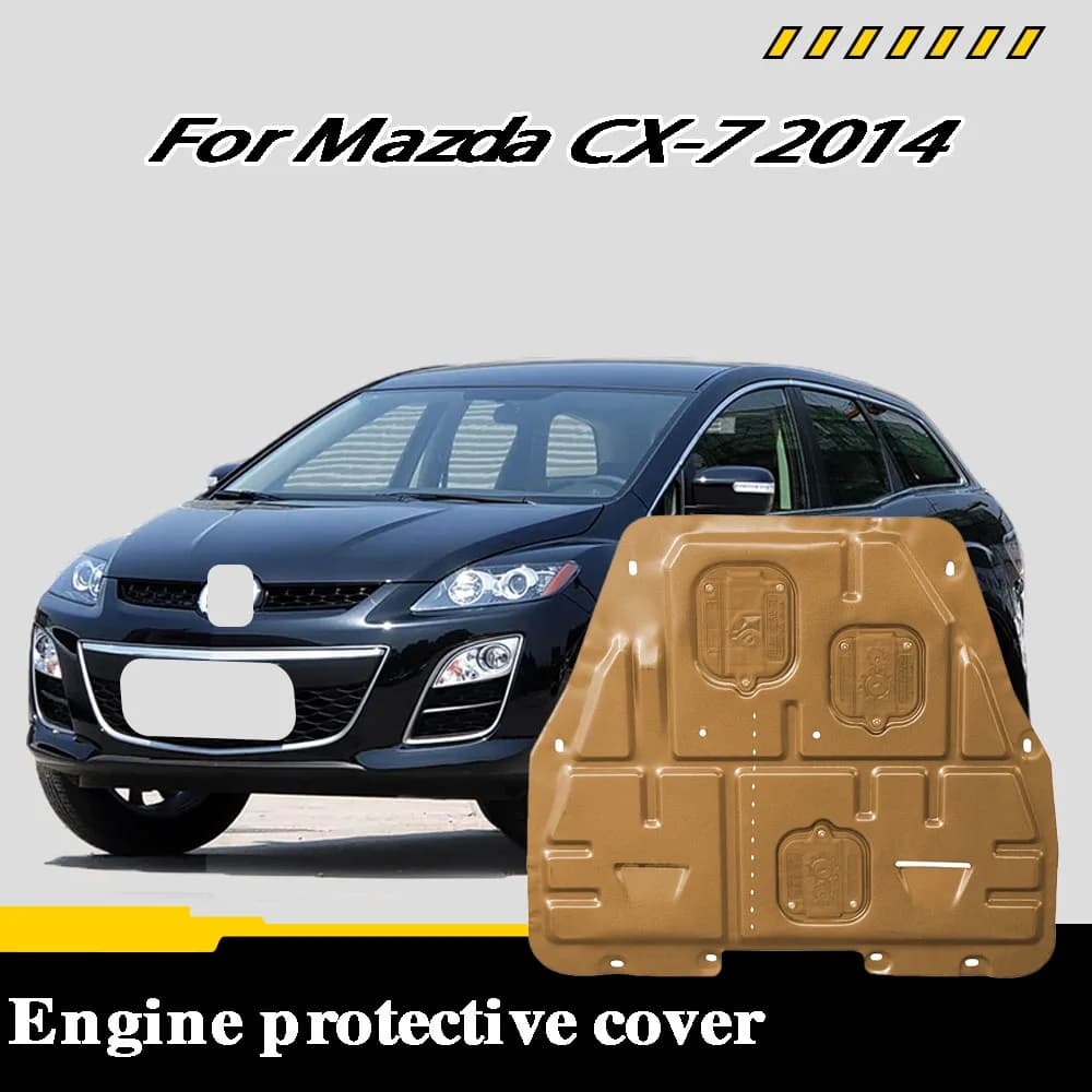 Higher Quality Alloy Under Engine Guard Mudguard Board Splash Shield Mud Fender Plate Panel For Mazda CX-7 2014 2.5L 2.3T