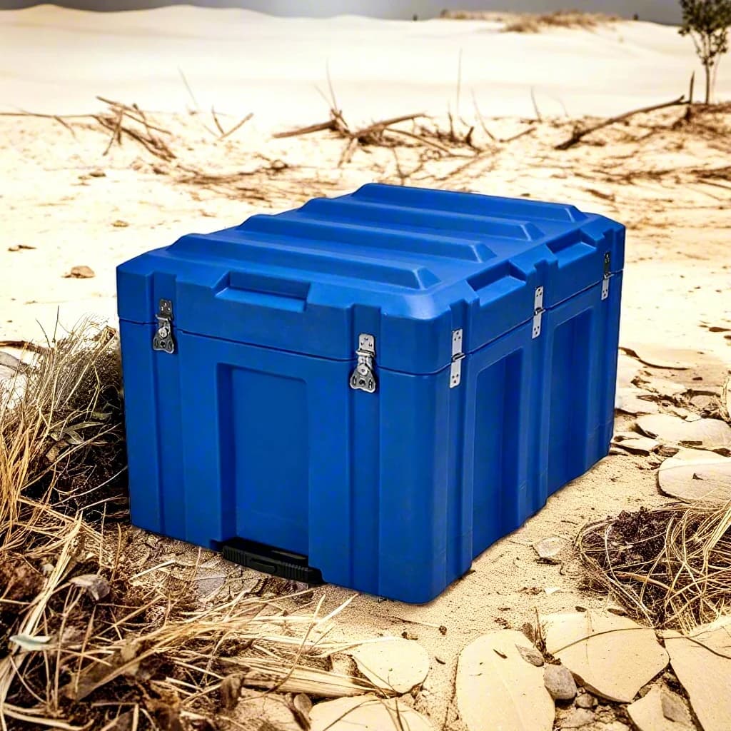 80*60*54cm Scatola Di Stoccaggio Per Pickup Roto Rugged Wheeled Tool Case Rotomolding Safety Protection Cases