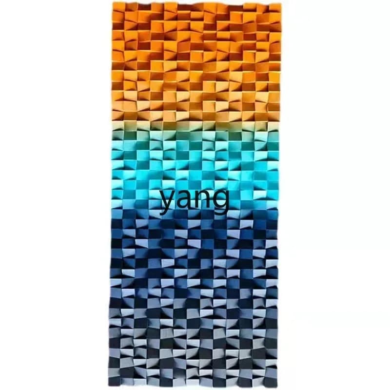 LTT solid wood three-dimensional modeling decorative board, wooden diffuser board, sound-absorbing hanging painting