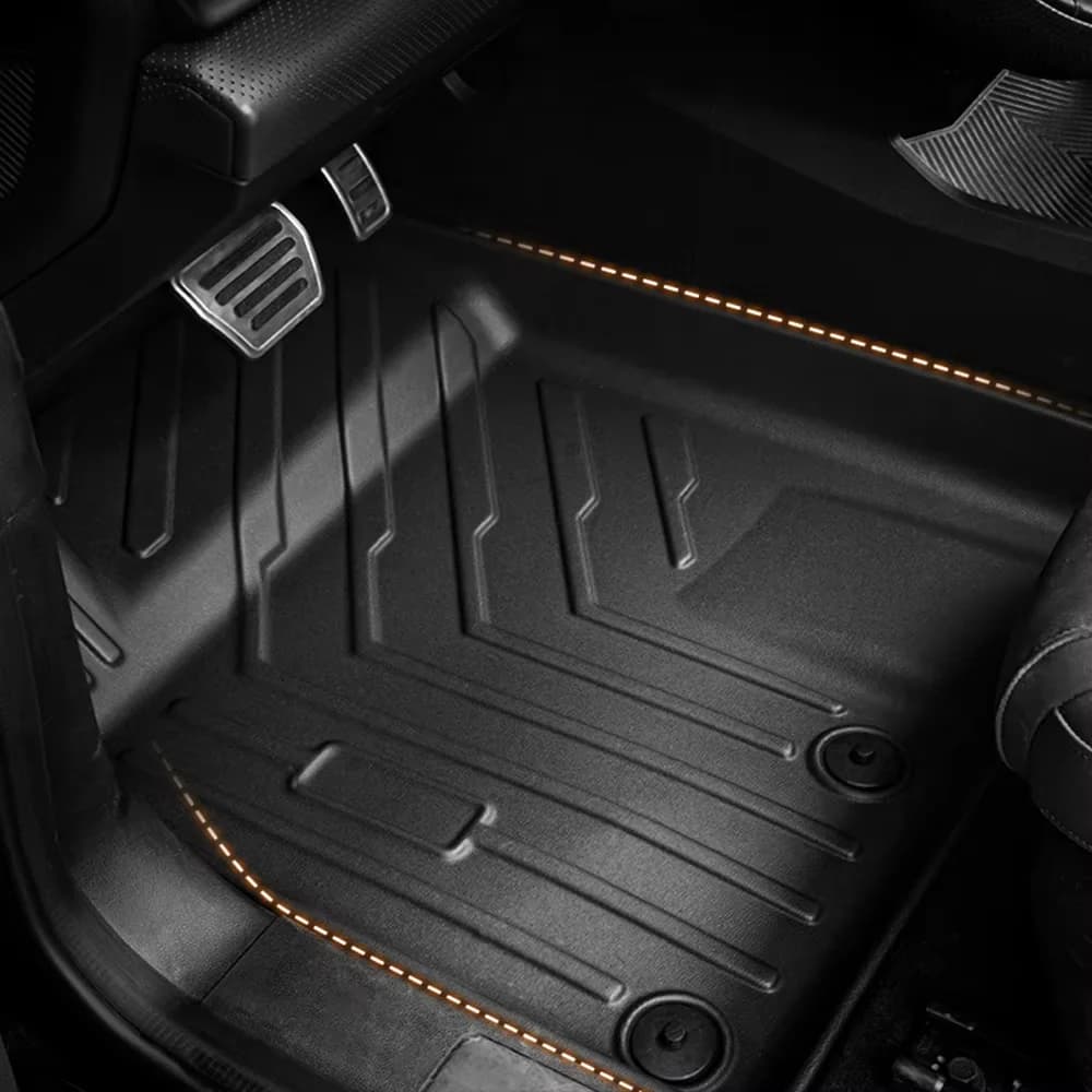 For Volkswagen Tayron 2026 2025 - 2019 Car Floor Mats & Cargo Liner TPE All Weather Protection Floor Liners Interior Accessories