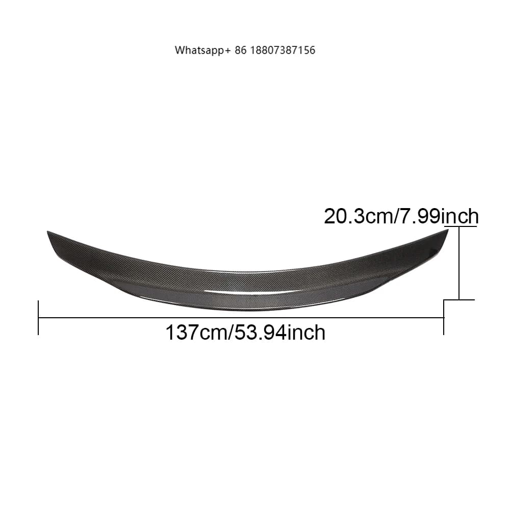 Carbon Fiber Rear Trunk Spoiler Wing for Benz R172 SLK-CLASS 11-16 & SLC-CLASS 16+ Premium Car Spoiler