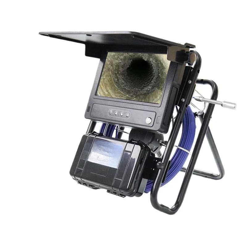Waterproof turning ultra-high definition endoscope, automatic zoom visual tube drainage leakage detection and accurate