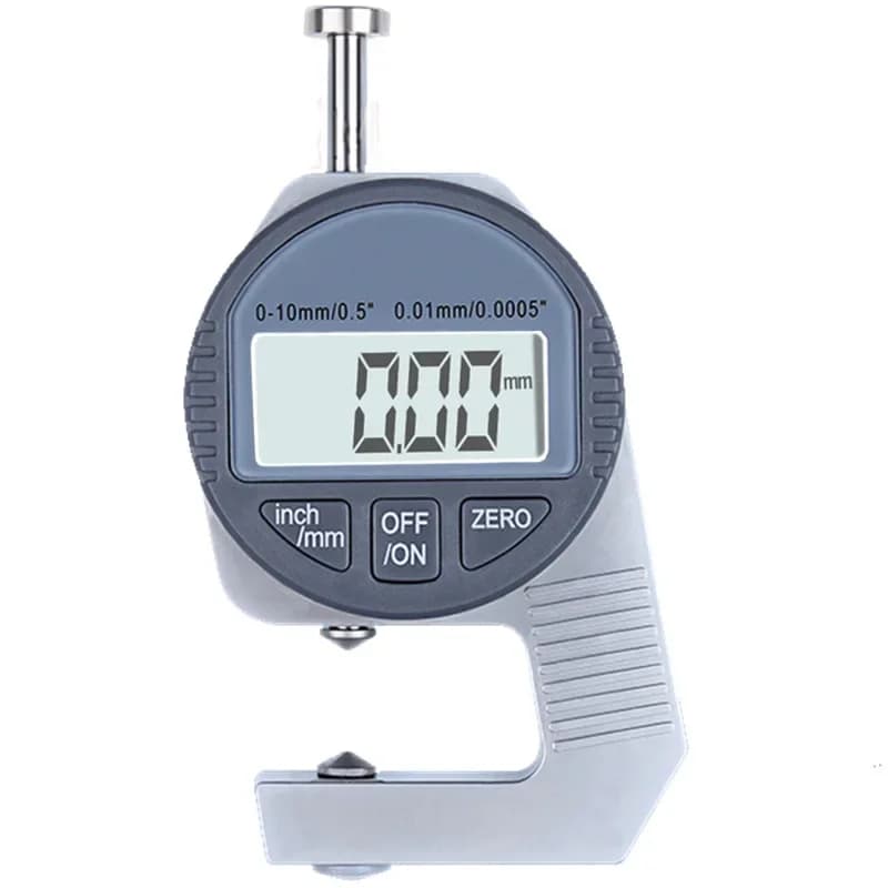 Digital display thickness gauge percentile thickness table 10mm steel plate large head small head tip probe thickness gauge