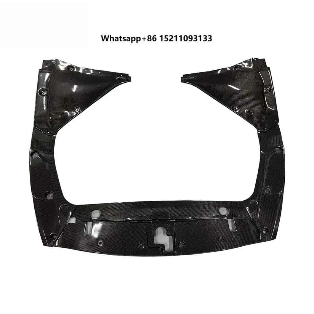 Perfect Fit for GTR R35 2007-2017 Body Kit Carbon Fiber Engine Cover Plate JDM Style Car Accessories