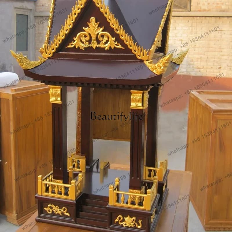 jj5 Buddha altar roof shrine shrine table