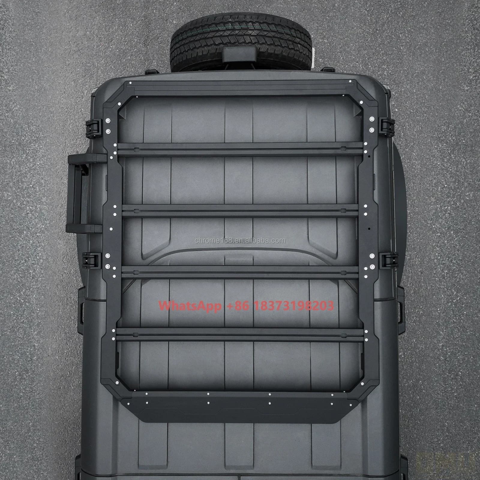 OMU Genesis Series Roof Luggage Rack for Bronco Accessories 4x4 Offroad Aluminum Roof Rack Multifunctional Roof Platform