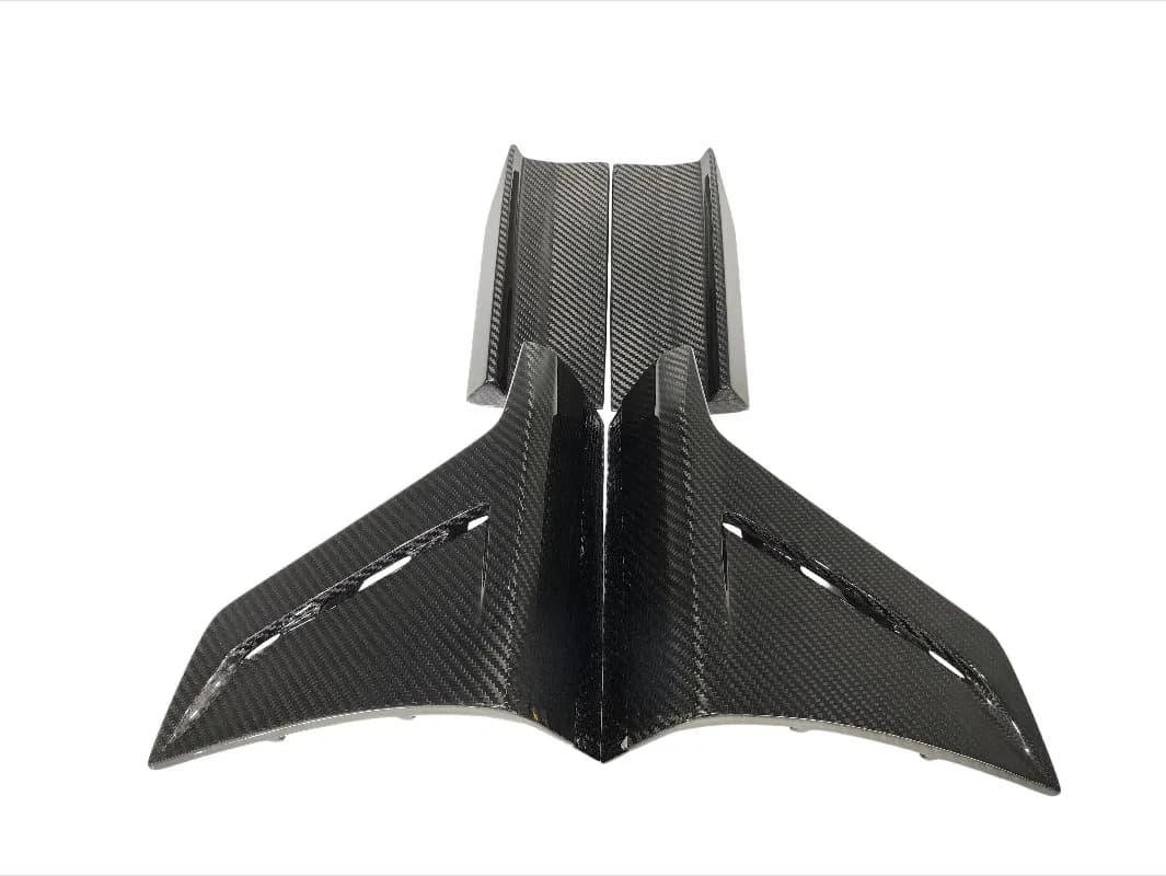 High Quality  Carbon Fiber AE Style A-RT Style Side Skirt Body Kit for Audi RS6 R7 C8 2019+//