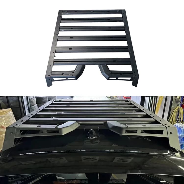 Off-Road Roof Platform Body Kit Luggage Frame Exterior Cargo Carrier Top Roof Rack For Ford Ranger