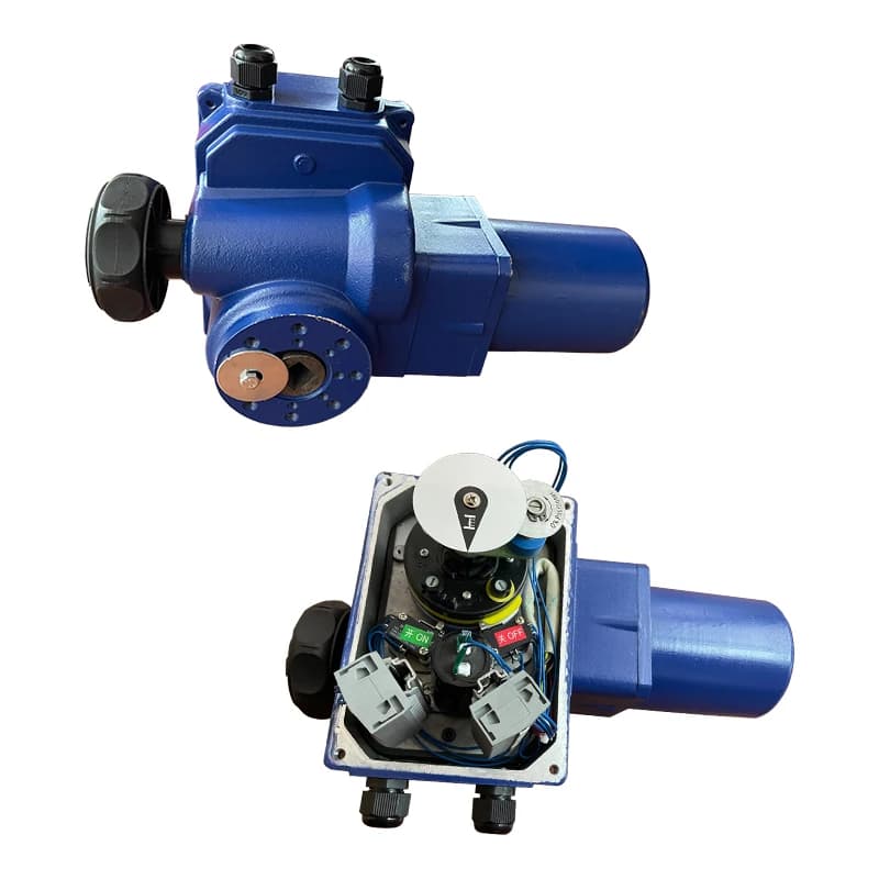 OAP Electric Valve Drive Device Switching Control Angular Stroke Intelligent Electric Actuator