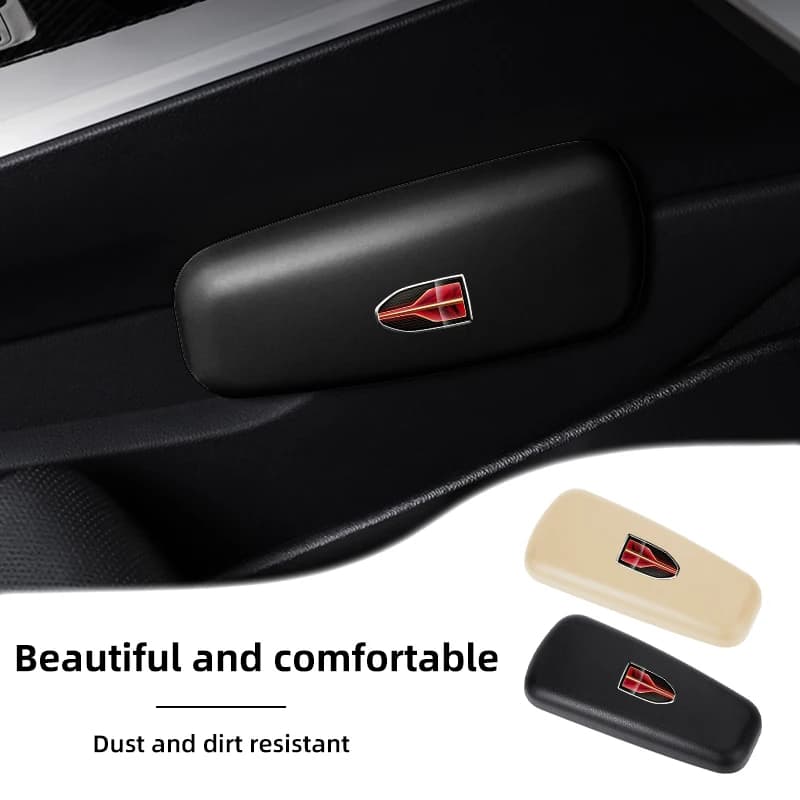 Car Leather Knee Pad Comfortable Elastic Cushion Auto Accessories For Hongqi HS5 H5 H9 E-QH5 HS7 E-HS9 H7 E-HS3