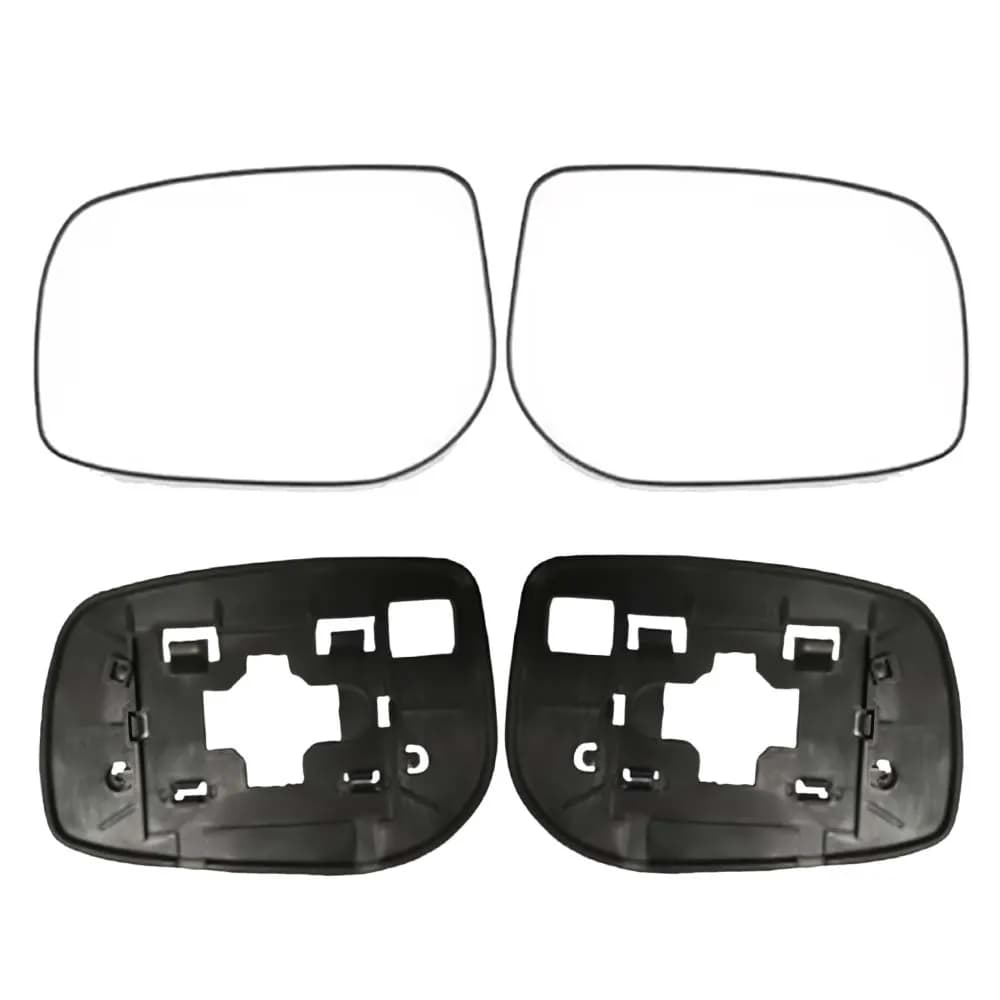 Car Wide Angle Replace Heated Rearview Mirror Lens For Toyota CAMRY 2006 2007 2008 2009 2010 2011 Accessories Mirrored Glass