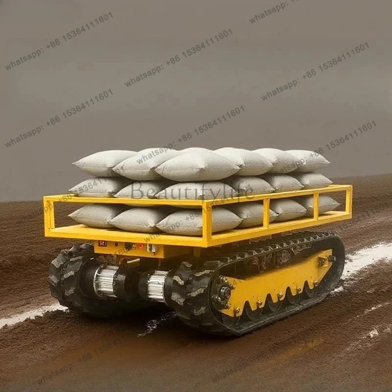 crawler transporter all-terrain small engineering handling hill climbing king