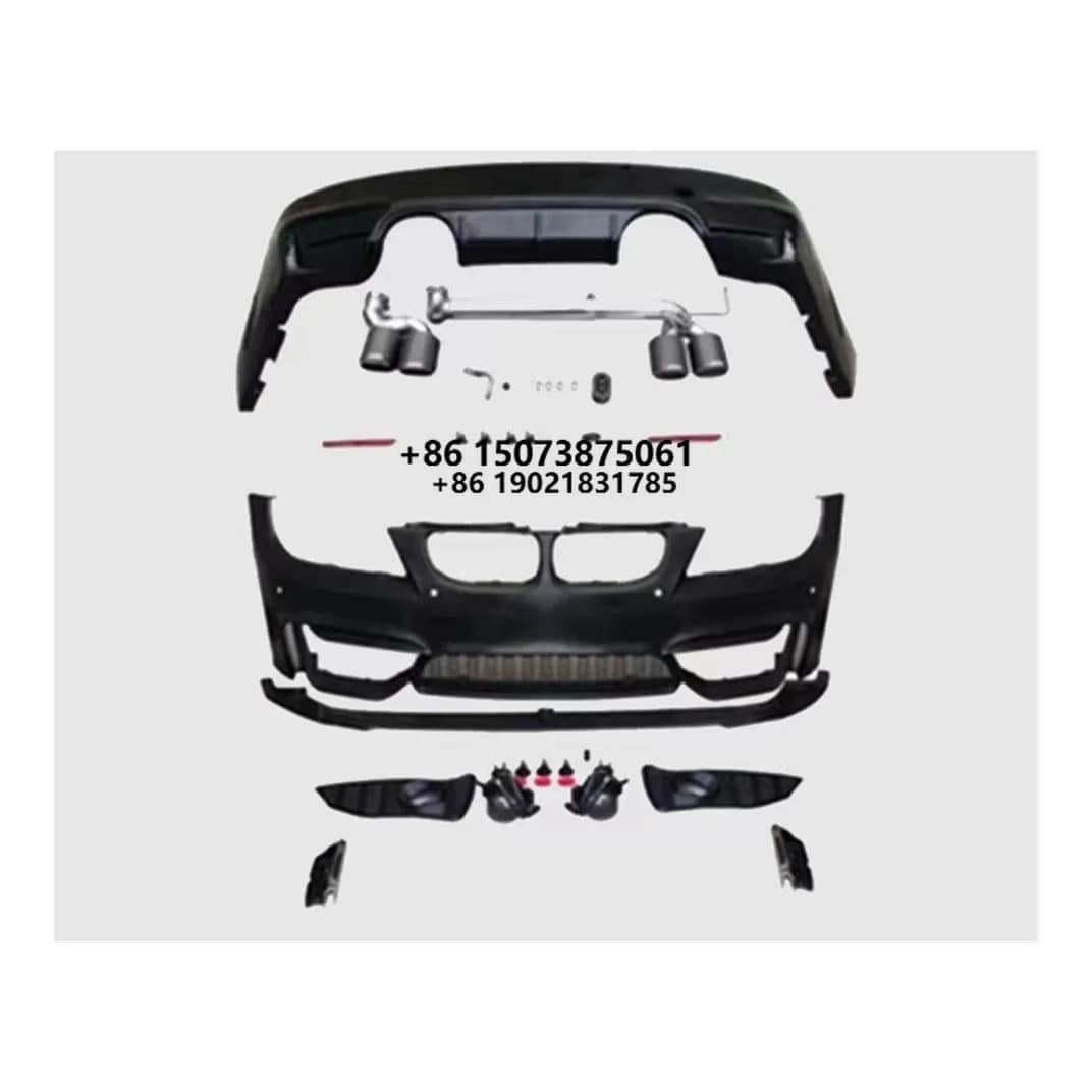 PP Material Wide Car Body Kit for 3 Series E90 2006-2011 to M3 Car Bumper Front Bumper Rear Bumper Side Skirts