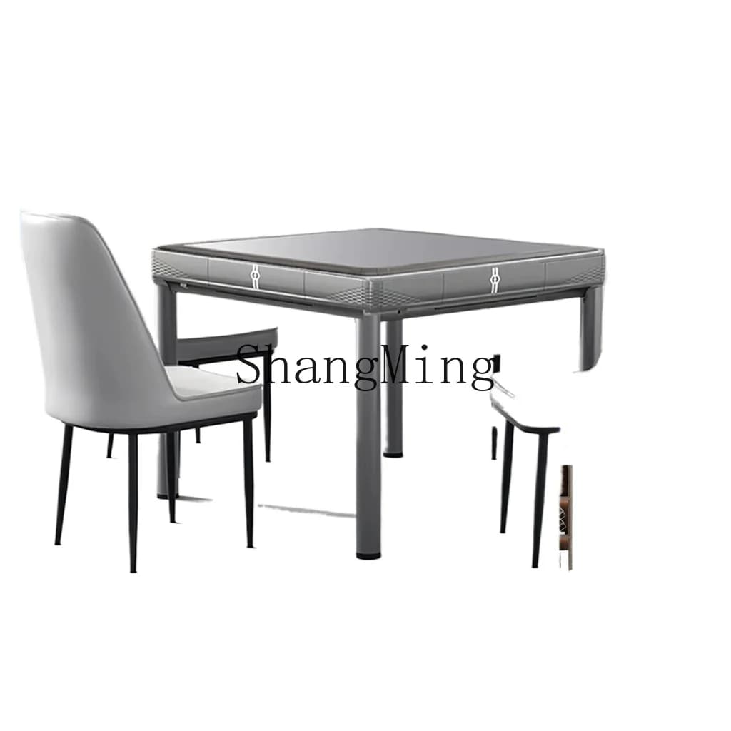 CL  dual-purpose roller coaster silent mahjong tablemahjong machine automatic household dining table