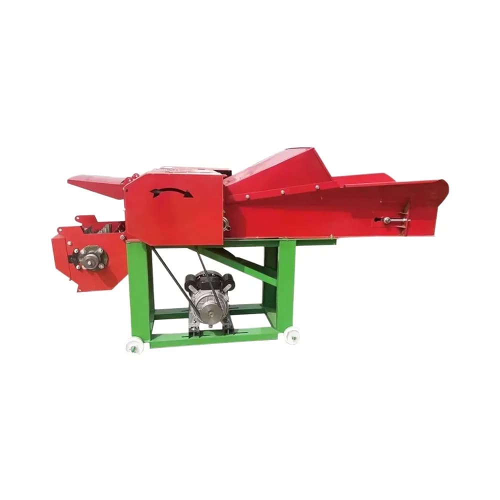 New Animal Feed Straw Chopper Corn Stalk Forage Silage Shredder Farm Grass Chaff Cutter Grinder Cutting Machine for Farm Use
