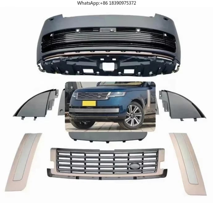 Auto Facelift Front Lip Front Splitter Bumper for Range Rover vogue L460 2023+