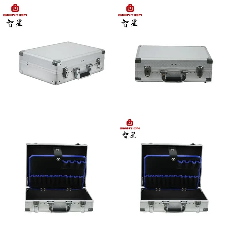 Customizable-Zhixing factory processing customization, aluminum alloy toolbox, car maintenance hardware toolbox, home