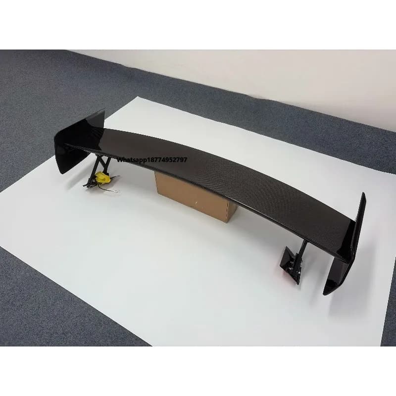 High Quality Dry Carbon Fiber Rear Wing for G87 M2 Car LED Light Dry Carbon Fiber Rear Spoiler Perfect Fitment
