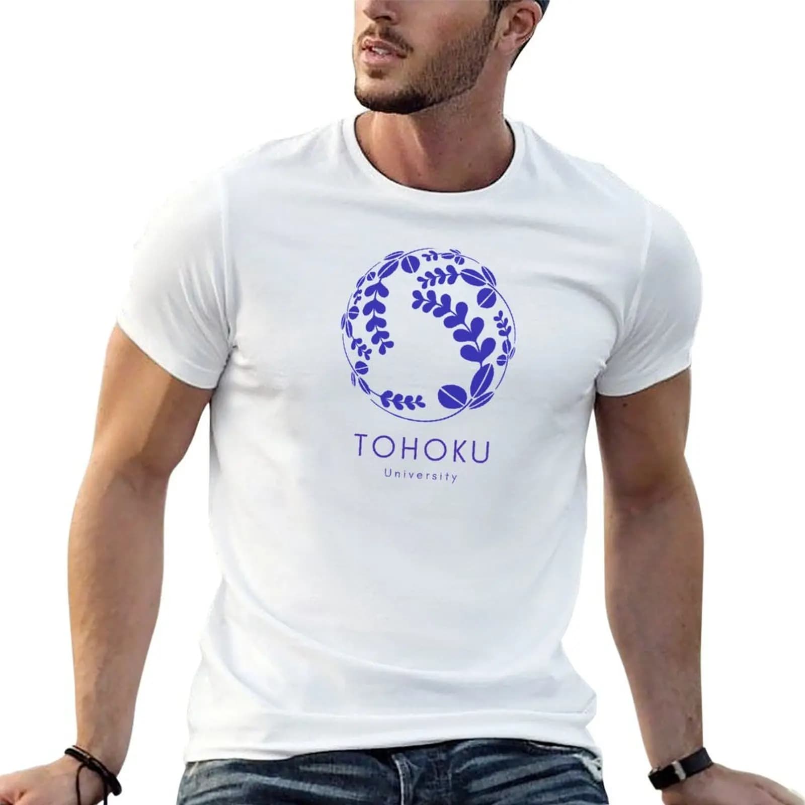 Tohoku University T-Shirt gifts for boyfriend valentines clothes Men's clothing