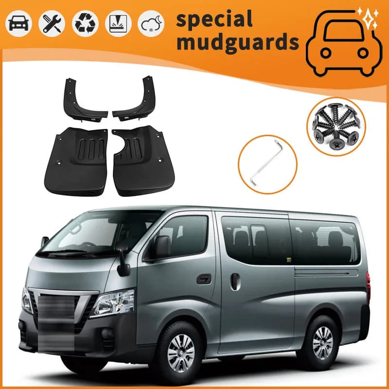 Suitable for 16-21 Nissan NV350 fender car tire anti-splash mudguard