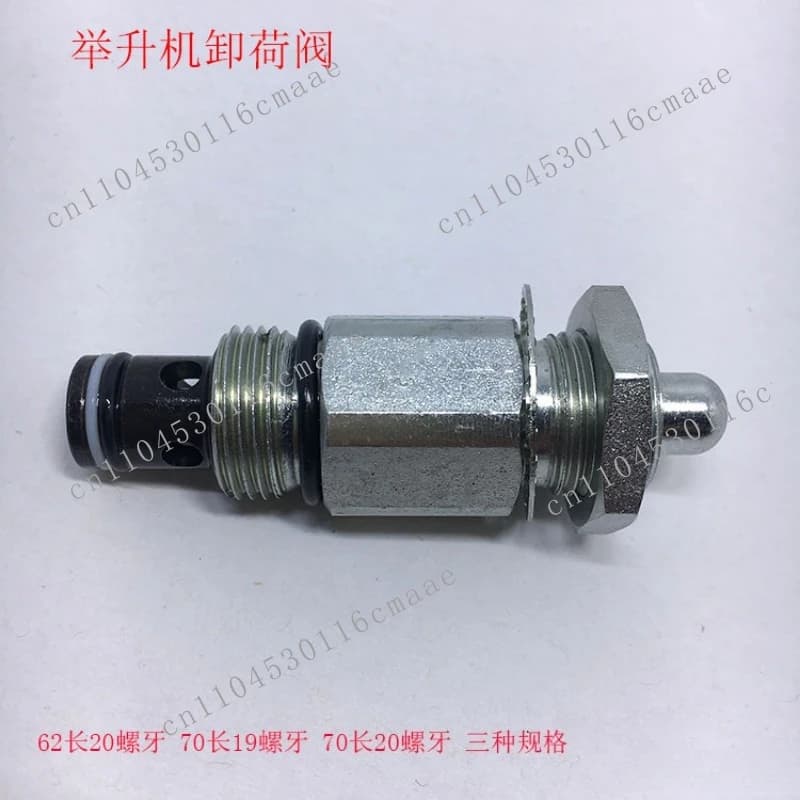 Lift unloading valve drop Switch accessories Pressure limiting  Return Check  Pressure relief  Drop