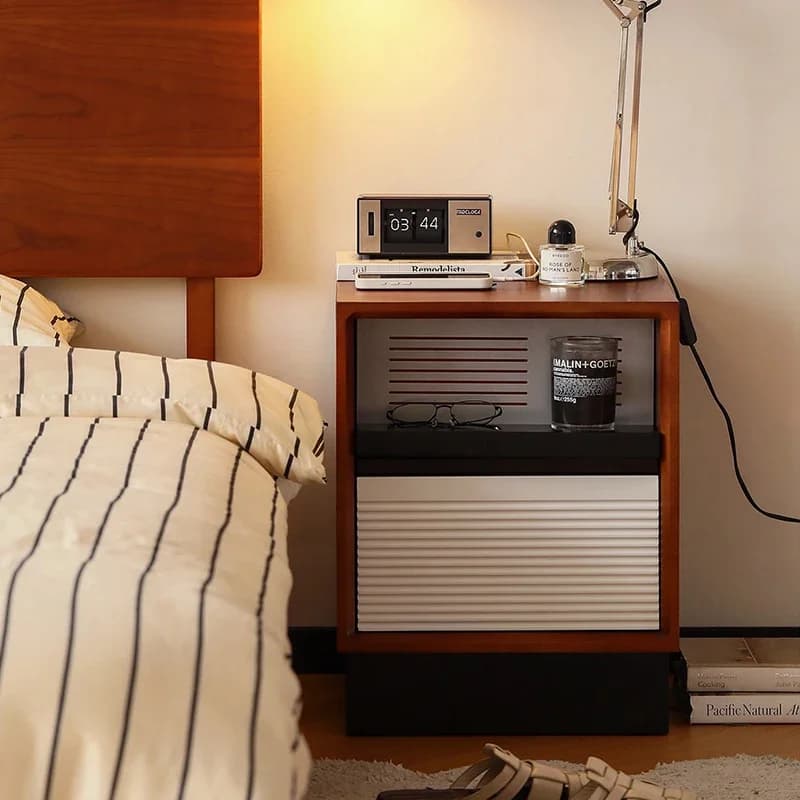 Organizer Modern Nightstand Trendy Librero Storage Luxury Drawers Coffee Bedside Table Bedroom Mesa De Noche Hotel Furniture